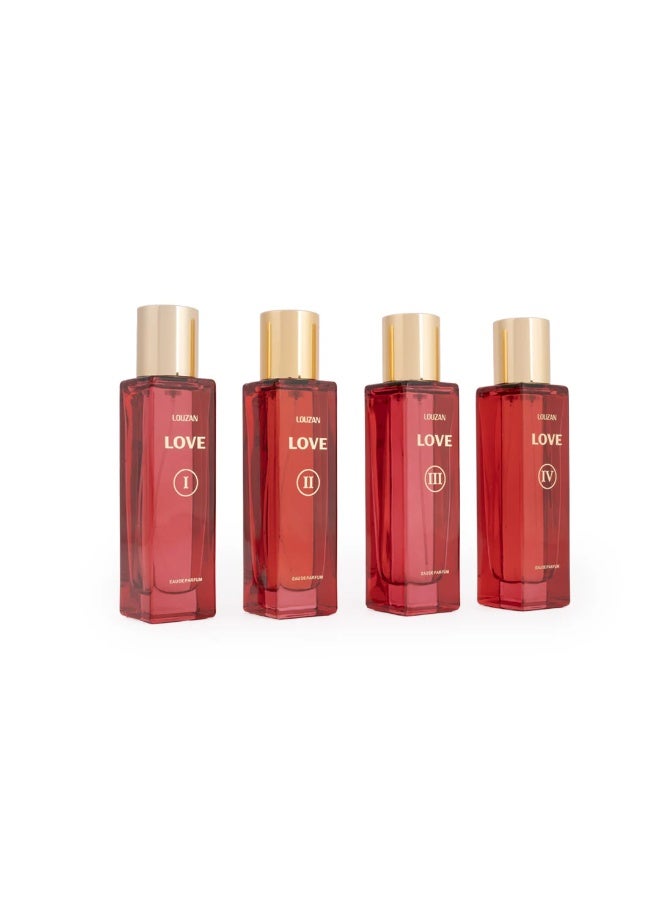Louzan LOVE COLLECTION 4X50ML - Image 2